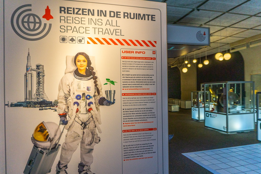 Space Travel Exhibition 'Reizen in de Ruimte', Museon Den Haag || The Space Tester